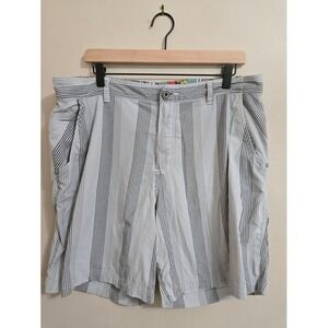 Lululemon Kahuna Shorts Men's 38 Gray Check Plaid Golf Chino EUC